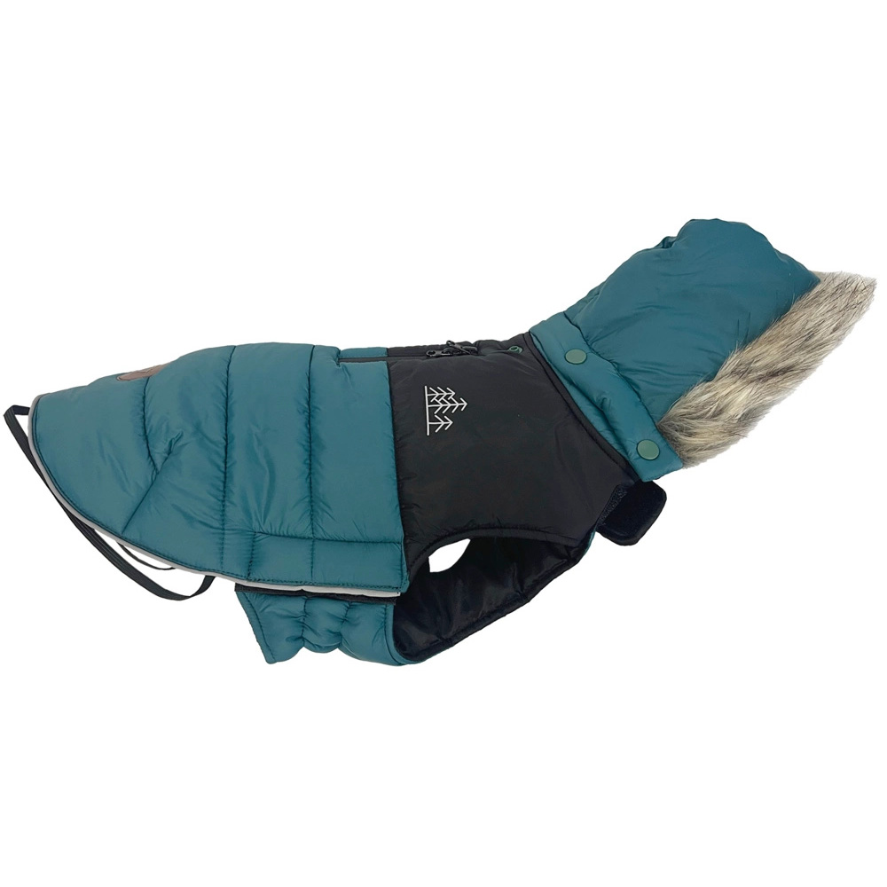 ZOLUX New Mountain Kurtka Puchowa dla Psa Niebieska 50cm Cocker Beagle L XL